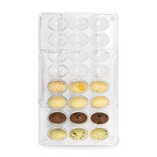 Picture of SMALL EASTER EGGS CHOCOLATE MOULD 24 CAVITIES 24 X 17 MM 200